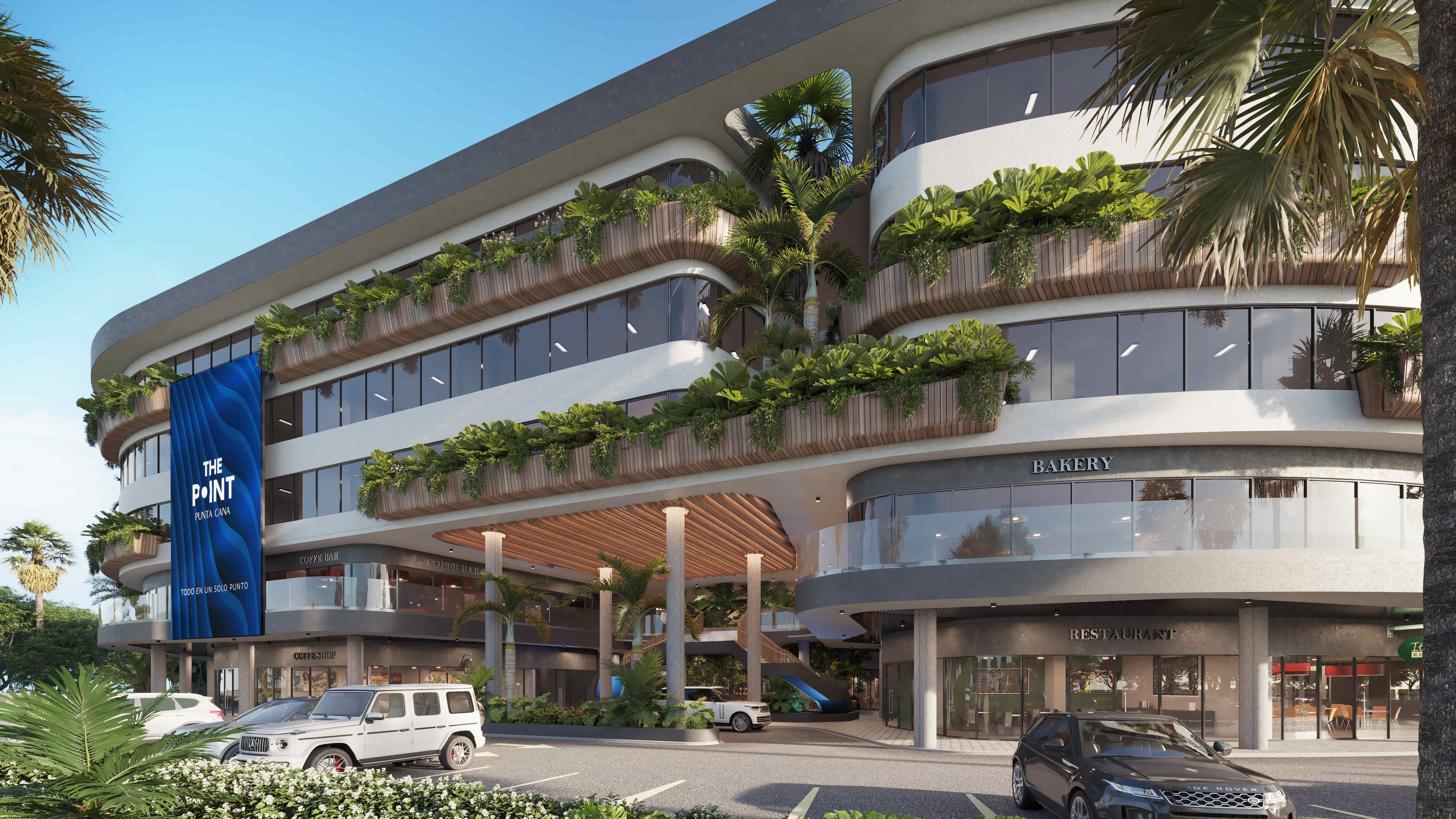 The Point Aerial View